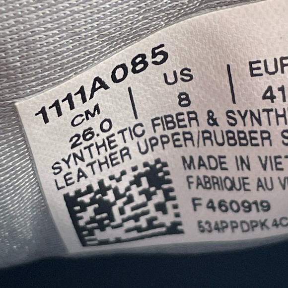 ASICS Men's Gel-Course Glide Golf Shoes 111A085 Sz‎ 8 Black Silver - Picture 8 of 9